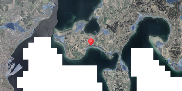 Stomflod og havvand på Solvej 13, . , 8420 Knebel