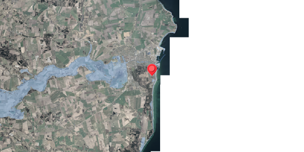 Stomflod og havvand på Askevej 1, 8500 Grenaa