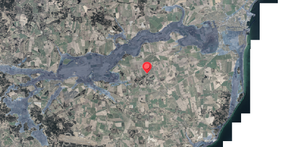 Stomflod og havvand på Askhøjvej 5, . , 8570 Trustrup