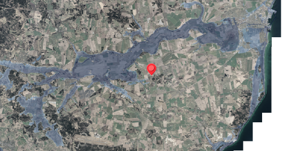 Stomflod og havvand på Askhøjvej 40, 8570 Trustrup