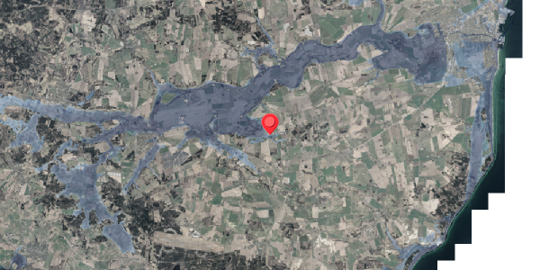 Stomflod og havvand på Askhøjvej 69, . , 8570 Trustrup