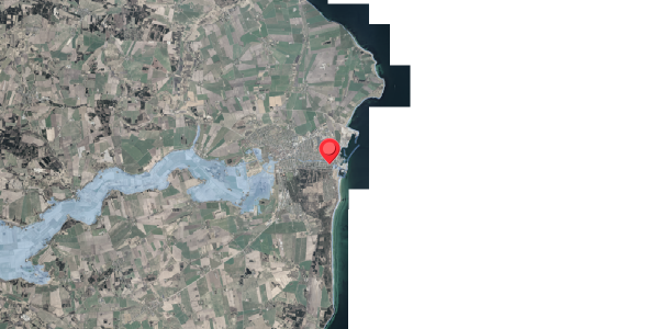 Stomflod og havvand på Blichersvej 5, 8500 Grenaa