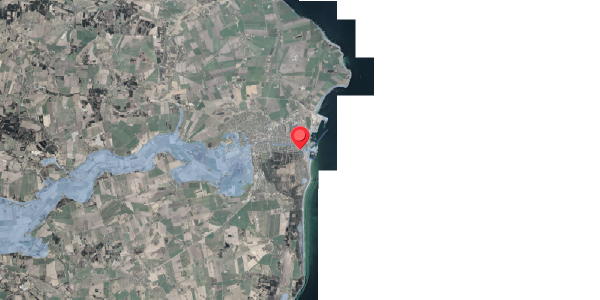 Stomflod og havvand på Blichersvej 10, . , 8500 Grenaa