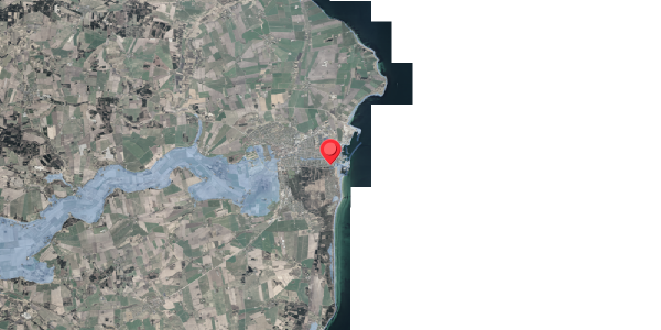 Stomflod og havvand på Blichersvej 24, 8500 Grenaa
