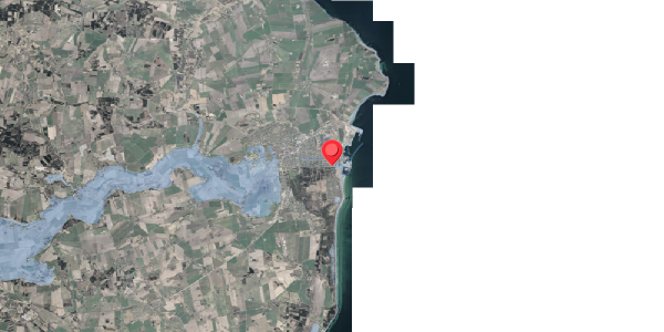 Stomflod og havvand på Blichersvej 50, 8500 Grenaa