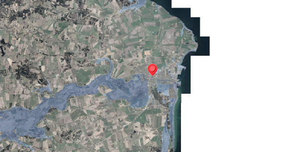 Stomflod og havvand på Bredgade 31, . , 8500 Grenaa