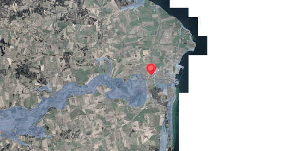 Stomflod og havvand på Bredgade 35, 8500 Grenaa