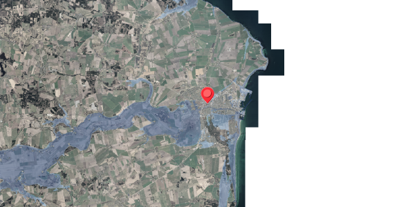 Stomflod og havvand på Bredgade 45, 8500 Grenaa