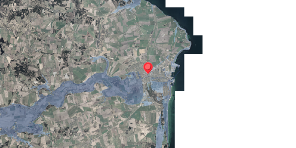 Stomflod og havvand på Bredgade 47, 8500 Grenaa