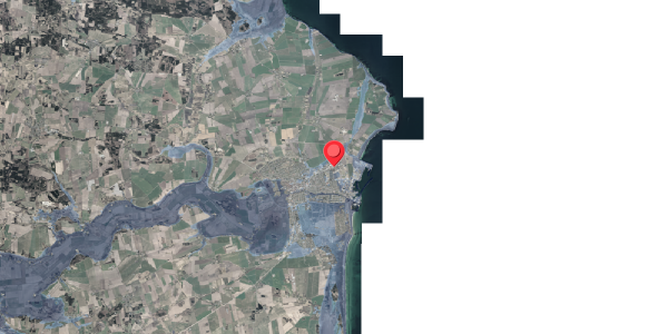 Stomflod og havvand på Bredstrupvej 27, . , 8500 Grenaa