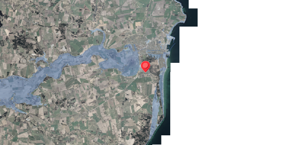 Stomflod og havvand på Bærhaven 59, 8500 Grenaa