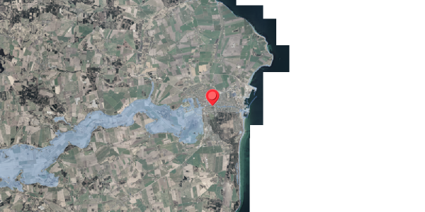 Stomflod og havvand på Duevej 1, . , 8500 Grenaa