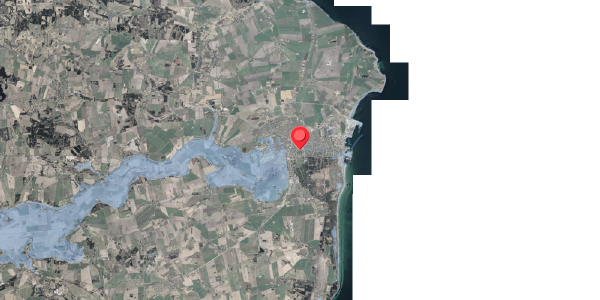Stomflod og havvand på Duevej 9, 8500 Grenaa