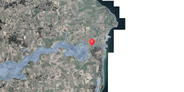 Stomflod og havvand på Duevej 25, . , 8500 Grenaa