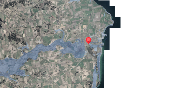 Stomflod og havvand på Duevej 32, 8500 Grenaa