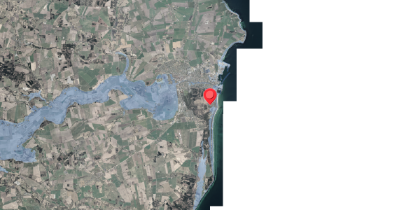 Stomflod og havvand på Egevej 13, 8500 Grenaa