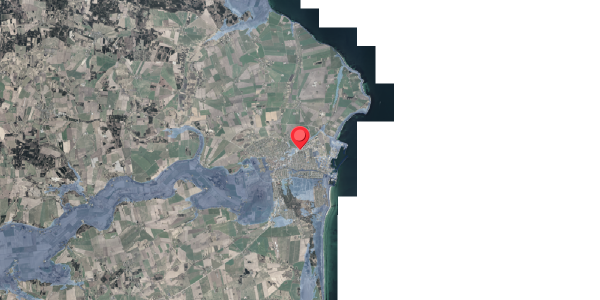 Stomflod og havvand på Energivej 3A, 8500 Grenaa