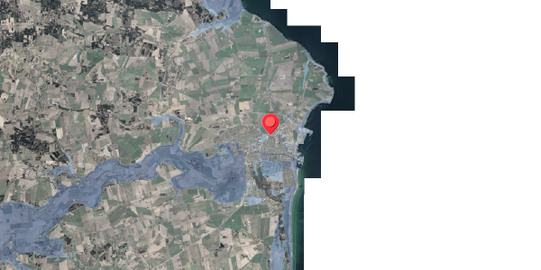 Stomflod og havvand på Energivej 3C, 8500 Grenaa