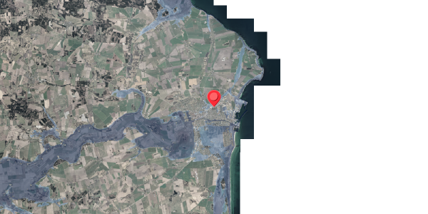 Stomflod og havvand på Energivej 6, 8500 Grenaa