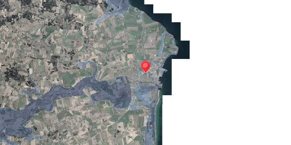 Stomflod og havvand på Energivej 10, 8500 Grenaa