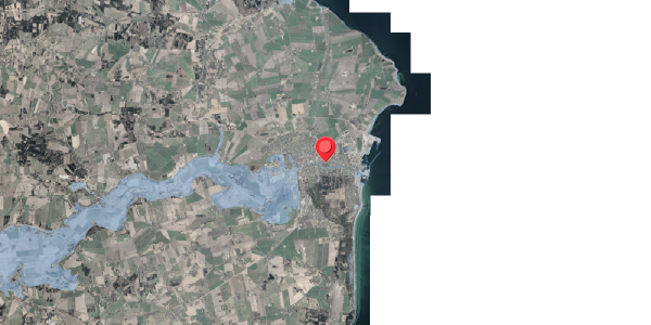 Stomflod og havvand på Engdalen 18, 8500 Grenaa