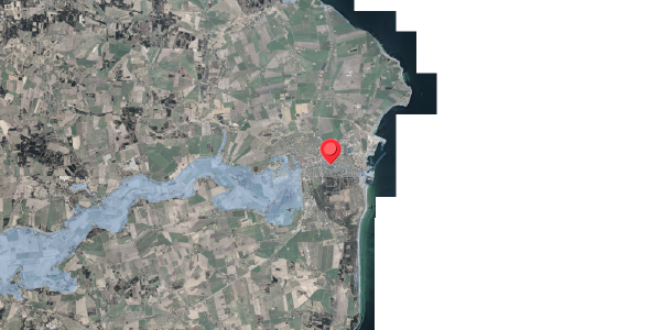Stomflod og havvand på Engdalen 23, 8500 Grenaa