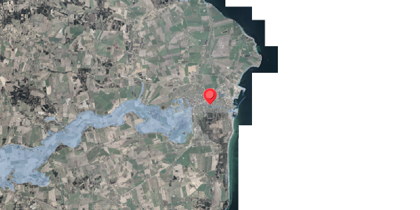 Stomflod og havvand på Engdalen 26, 8500 Grenaa