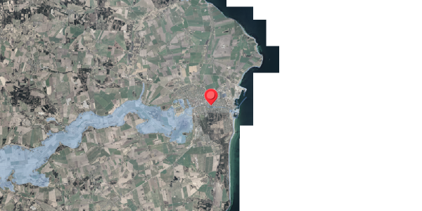 Stomflod og havvand på Engdalen 28, 8500 Grenaa