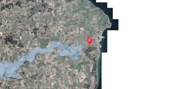 Stomflod og havvand på Engdalen 34, 8500 Grenaa