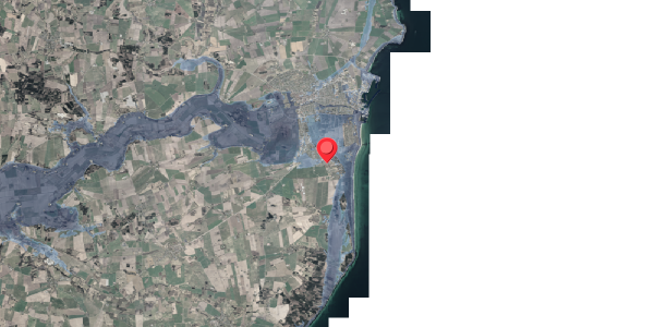Stomflod og havvand på Hestehaven 64, 8500 Grenaa