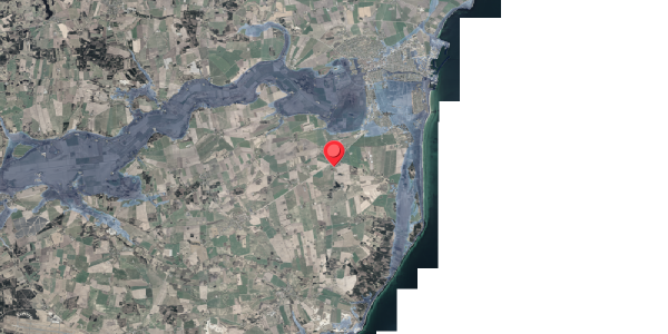 Stomflod og havvand på Hoedvej 13, 8500 Grenaa