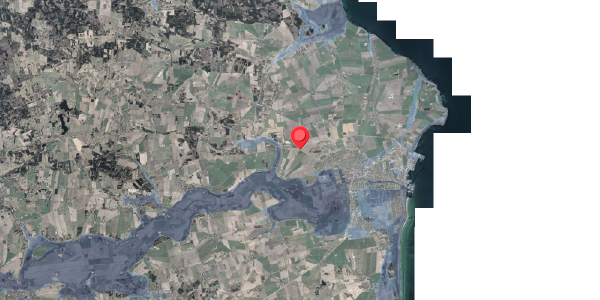 Stomflod og havvand på Hovedvejen 2, 8500 Grenaa