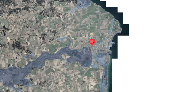 Stomflod og havvand på Irisvej 8, 8500 Grenaa
