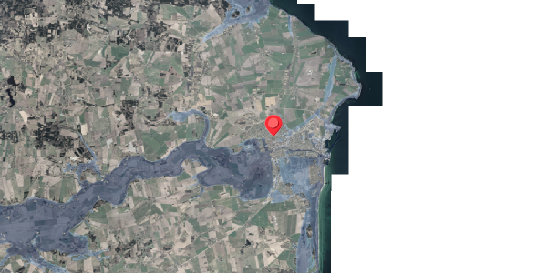 Stomflod og havvand på Irisvej 14, 8500 Grenaa