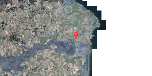 Stomflod og havvand på Irisvej 15, 8500 Grenaa