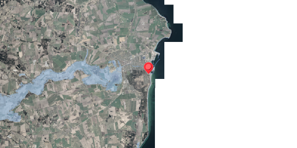 Stomflod og havvand på Klitten 1A, 8500 Grenaa