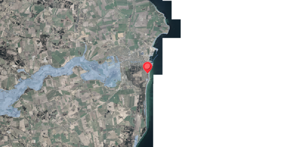 Stomflod og havvand på Klitten 50A, 8500 Grenaa