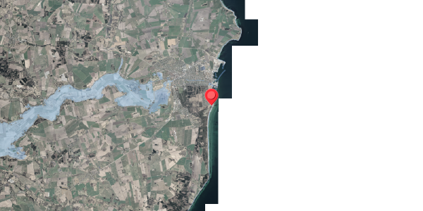 Stomflod og havvand på Klitten 82, 8500 Grenaa