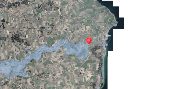 Stomflod og havvand på Klostervej 3, 8500 Grenaa