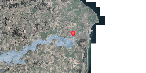 Stomflod og havvand på Kobrovej 2, 8500 Grenaa