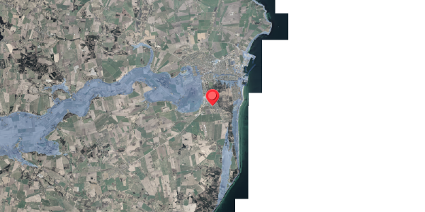 Stomflod og havvand på Krattet 180, 8500 Grenaa
