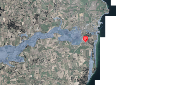 Stomflod og havvand på Krattet 208, 8500 Grenaa