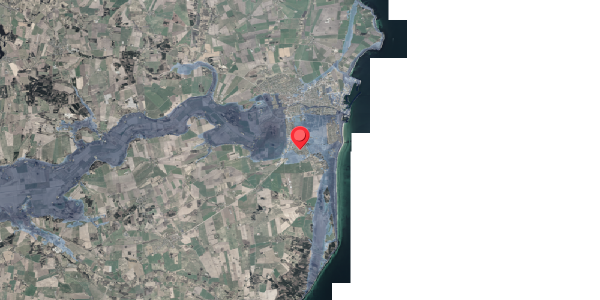 Stomflod og havvand på Krattet 262, 8500 Grenaa
