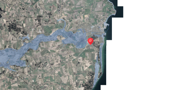 Stomflod og havvand på Krattet 332, 8500 Grenaa