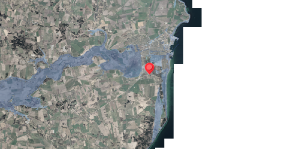 Stomflod og havvand på Lyngdalvej 21, . , 8500 Grenaa