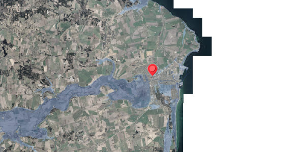 Stomflod og havvand på Markedsgade 4, 8500 Grenaa