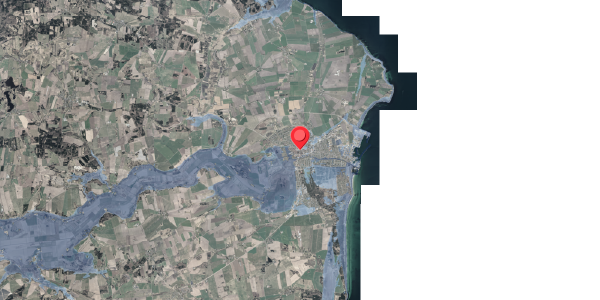 Stomflod og havvand på Markedsgade 5, 8500 Grenaa