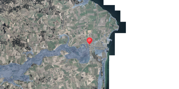 Stomflod og havvand på Markedsgade 18, . , 8500 Grenaa