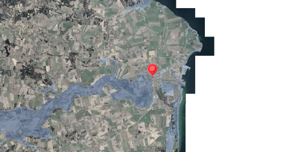 Stomflod og havvand på Markedsgade 21, 8500 Grenaa