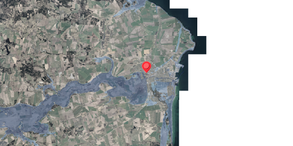 Stomflod og havvand på Markedsgade 26, . , 8500 Grenaa